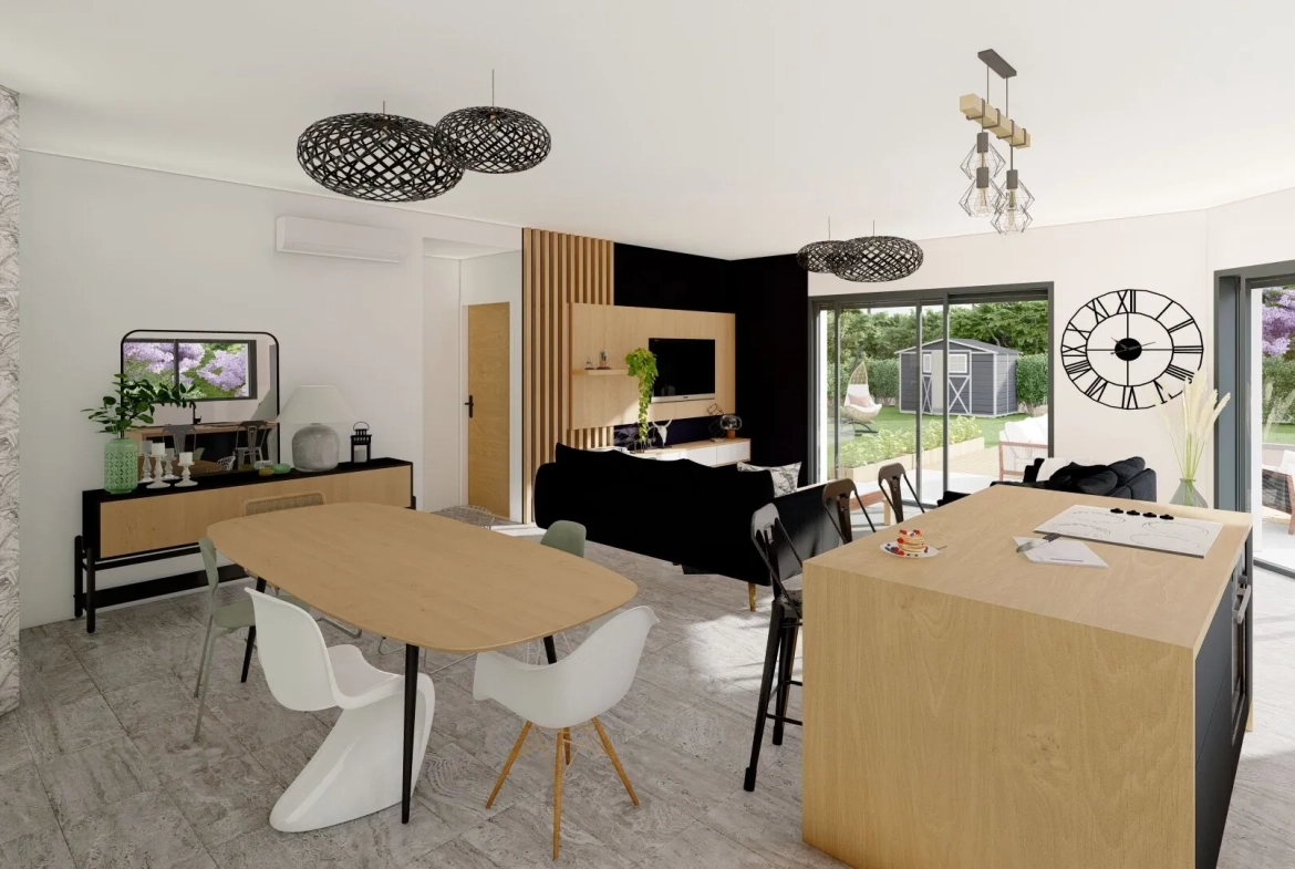 Maison neuve 4 chambres à Sainte-Marie-de-Gosse, confort et luminosité 