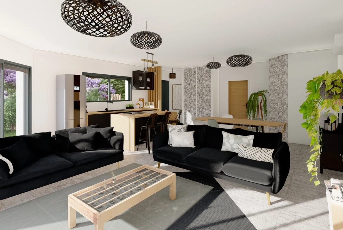 Maison neuve 4 chambres à Sainte-Marie-de-Gosse, confort et luminosité 