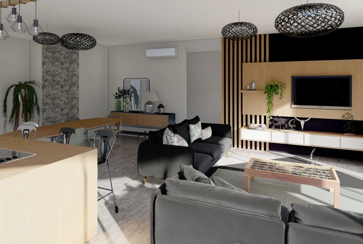 Maison neuve 4 chambres à Sainte-Marie-de-Gosse, confort et luminosité 