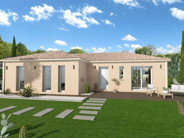 Maison neuve 3 chambres avec suite parentale à Casteljaloux