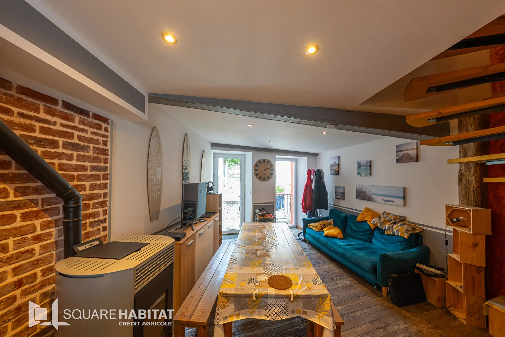 Maison de ville à Embrun de 90 m² avec cave et espace familial 