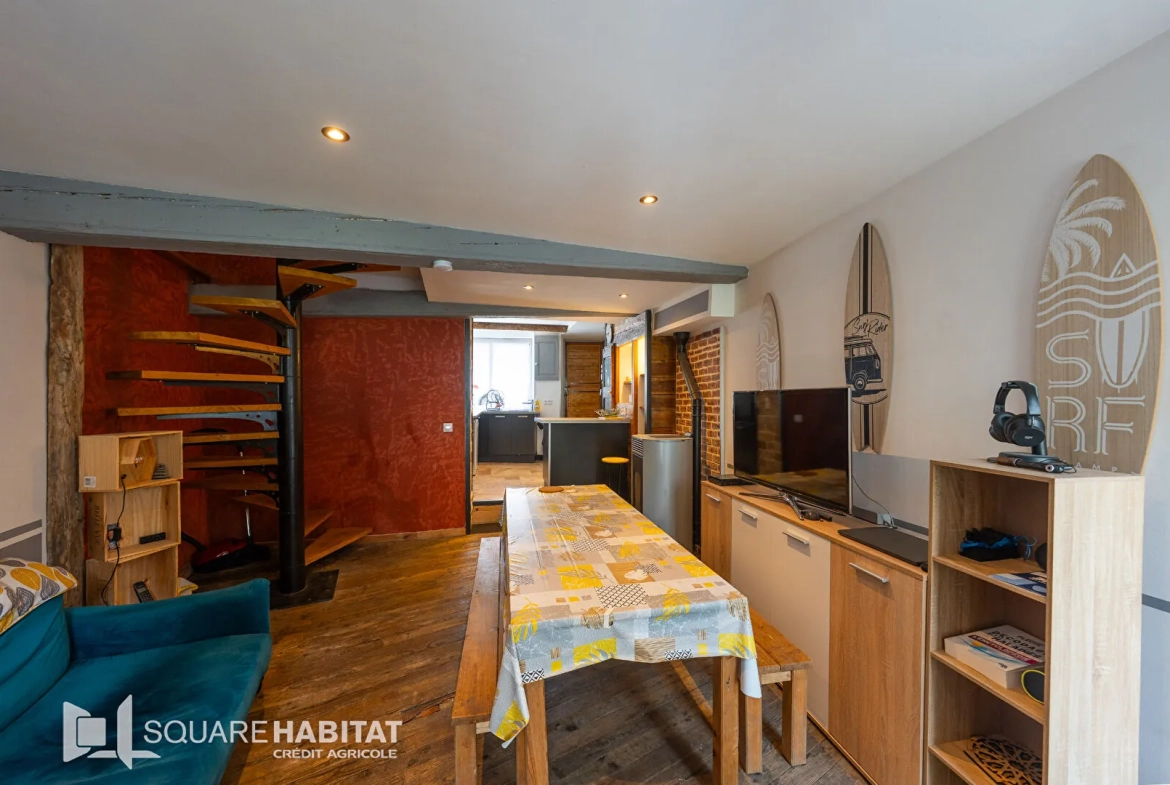 Maison de ville à Embrun de 90 m² avec cave et espace familial 