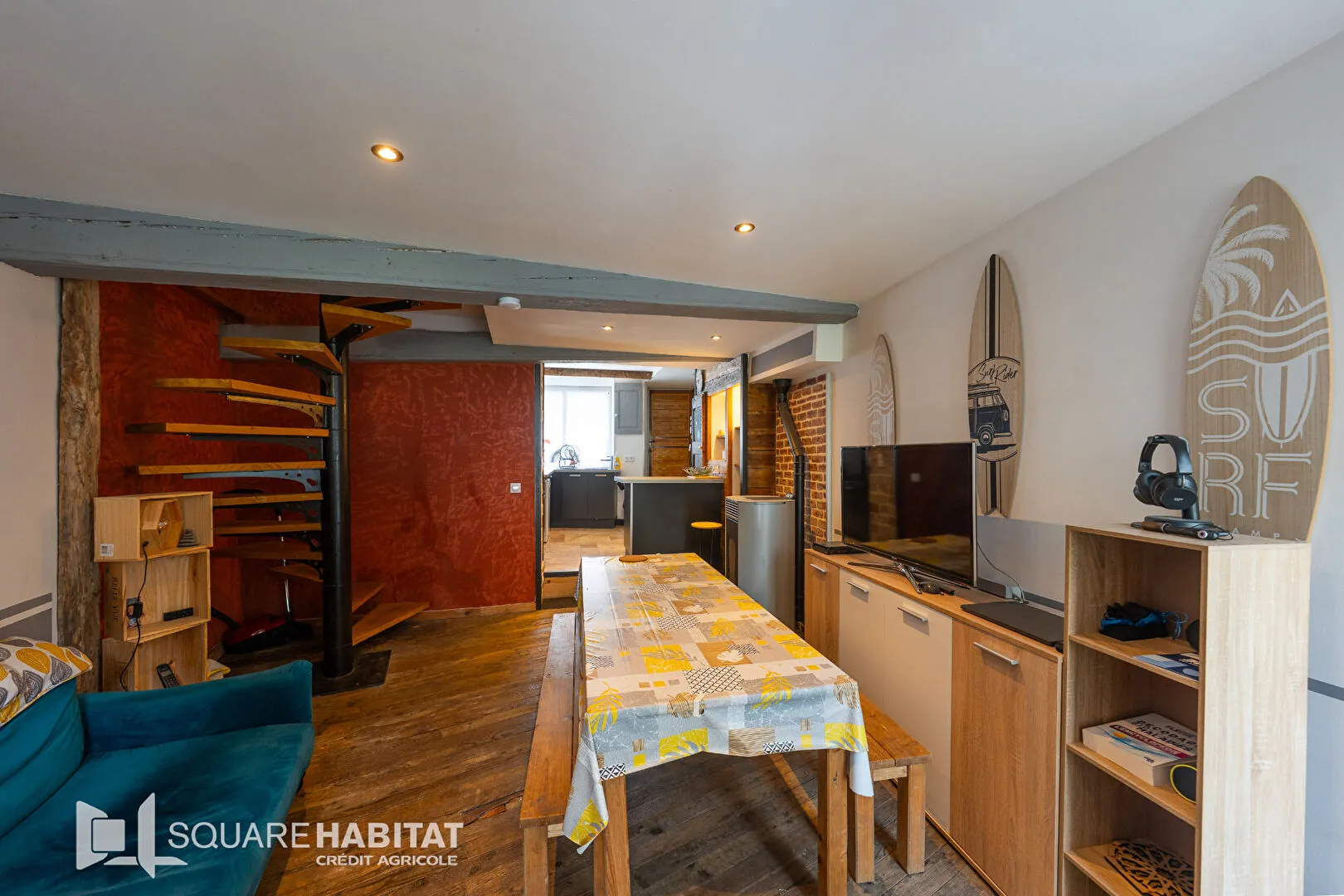 Maison de ville à Embrun de 90 m² avec cave et espace familial 
