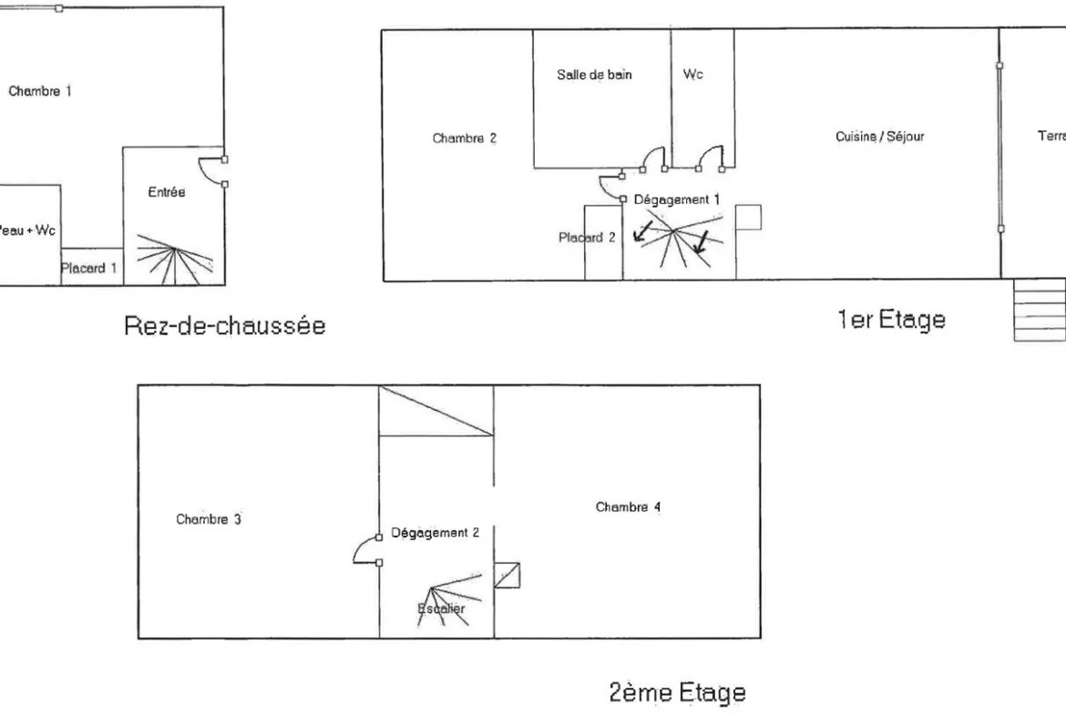 Maison de village avec terrasse en vente à Viuz en Sallaz - 3 chambres et jardin 