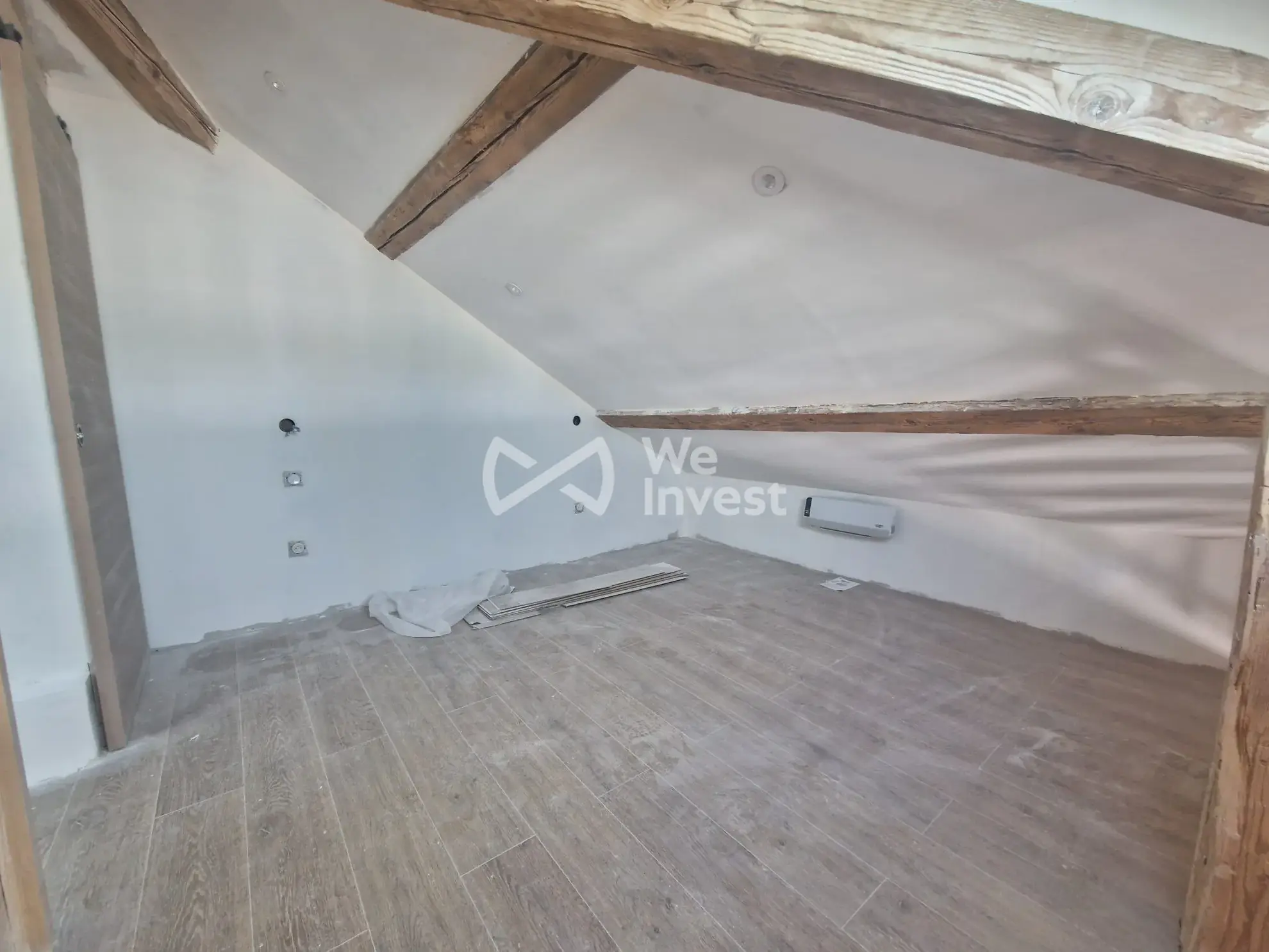 Appartement duplex à Gérardmer de 55m² à rénover en dernier étage 