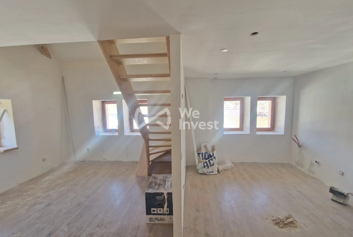 Appartement duplex à Gérardmer de 55m² à rénover en dernier étage 