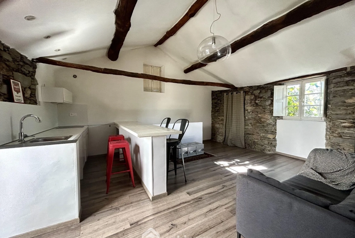 Maison en pierre rénovée de 52m² à San-Martino-di-Lota - Proximité Bastia 