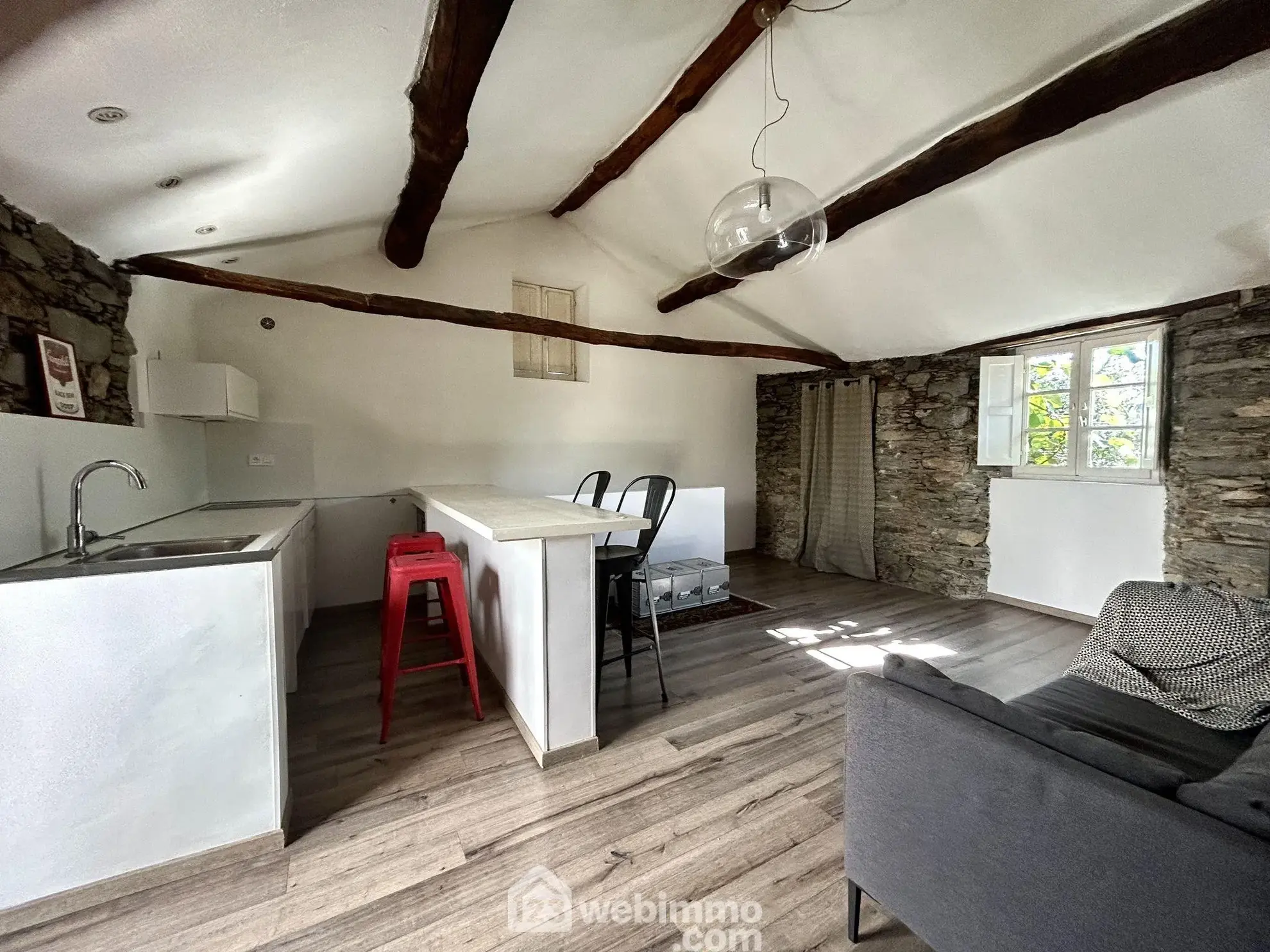 Maison en pierre rénovée de 52m² à San-Martino-di-Lota - Proximité Bastia 