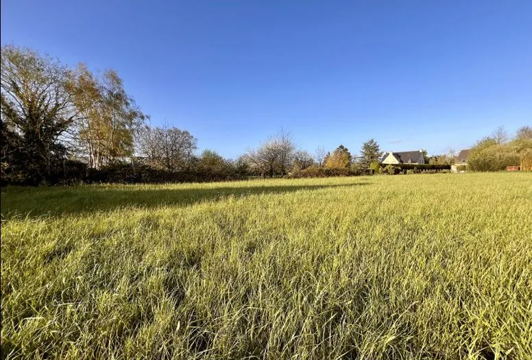 Terrain constructible à Châteauneuf-d'Ille-et-Vilaine - 537 m² viabilisé 