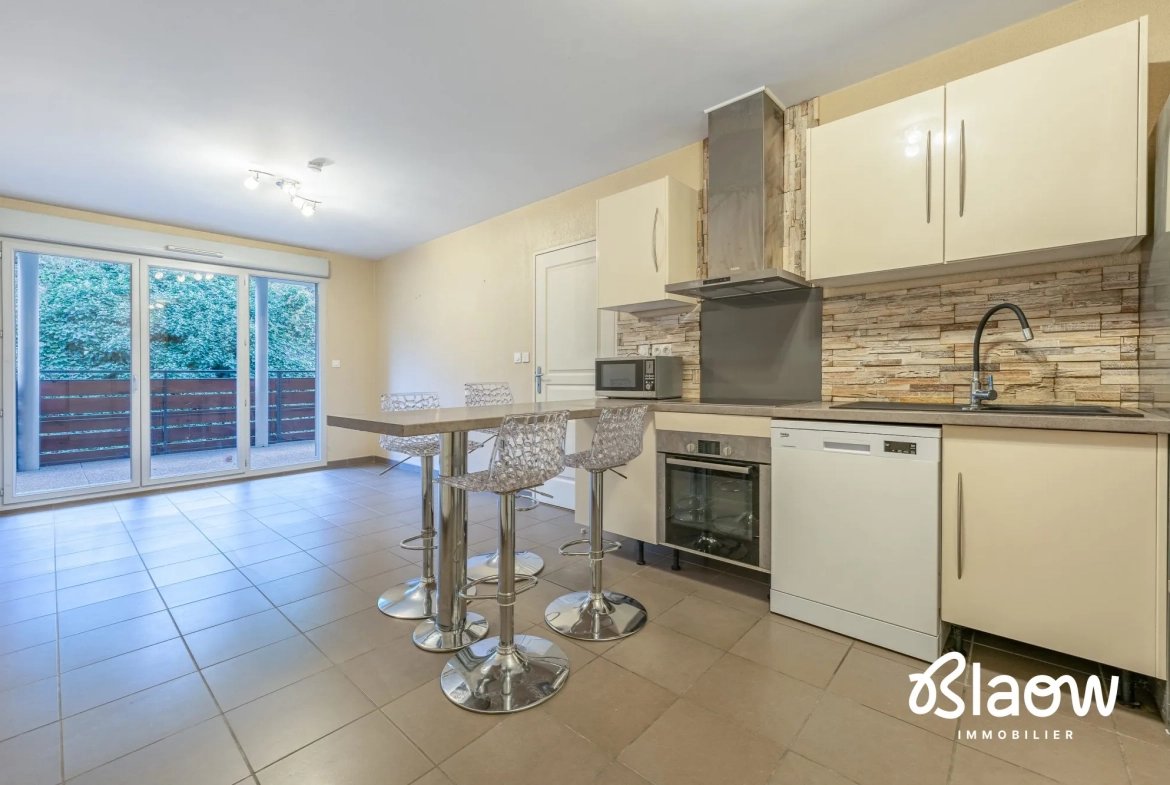 Appartement T2 avec terrasse et garage à L'Arbresle proche Lyon 