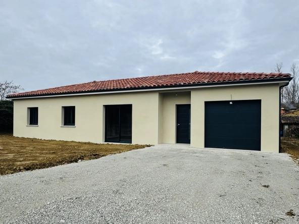 Maison neuve T4 de plain-pied à Corronsac près des écoles