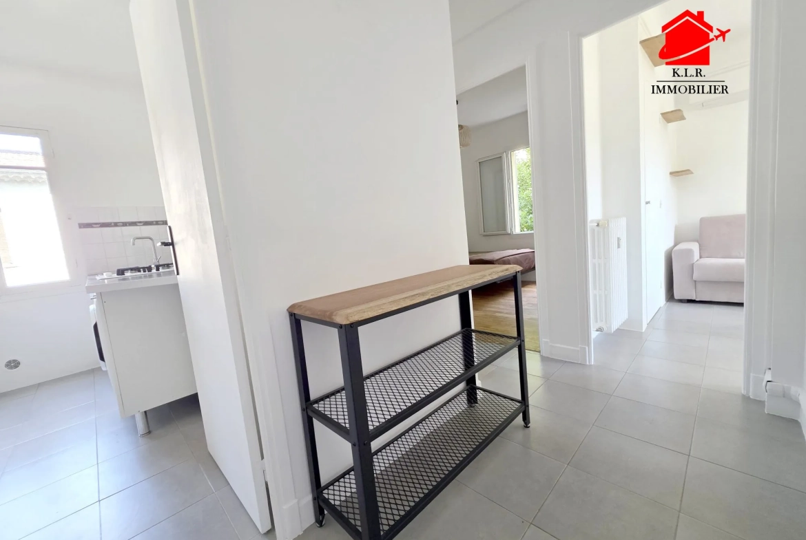 Appartement 2 pièces avec terrasse en vente à Nice, calme et lumineux 