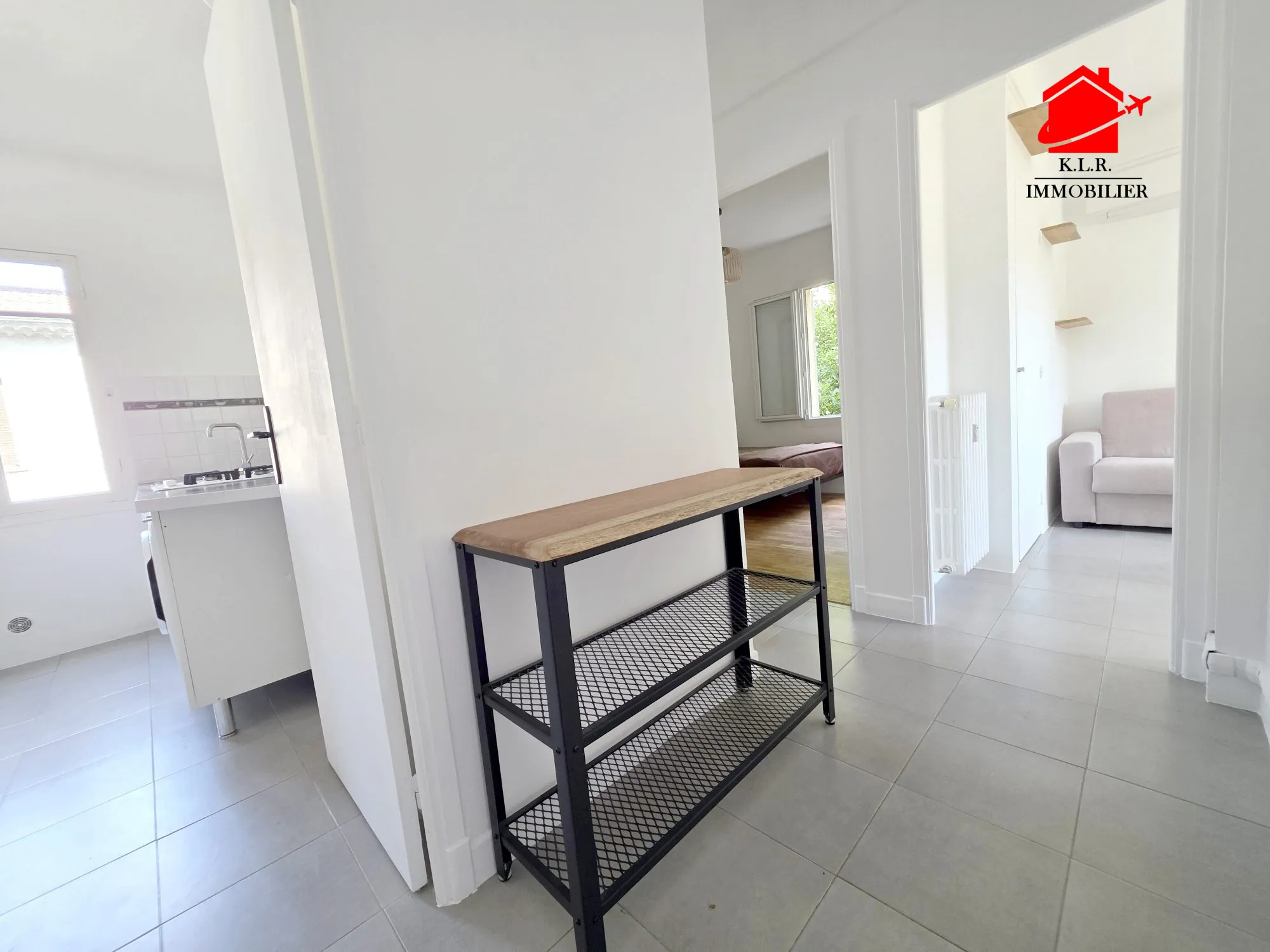 Appartement 2 pièces avec terrasse en vente à Nice, calme et lumineux 