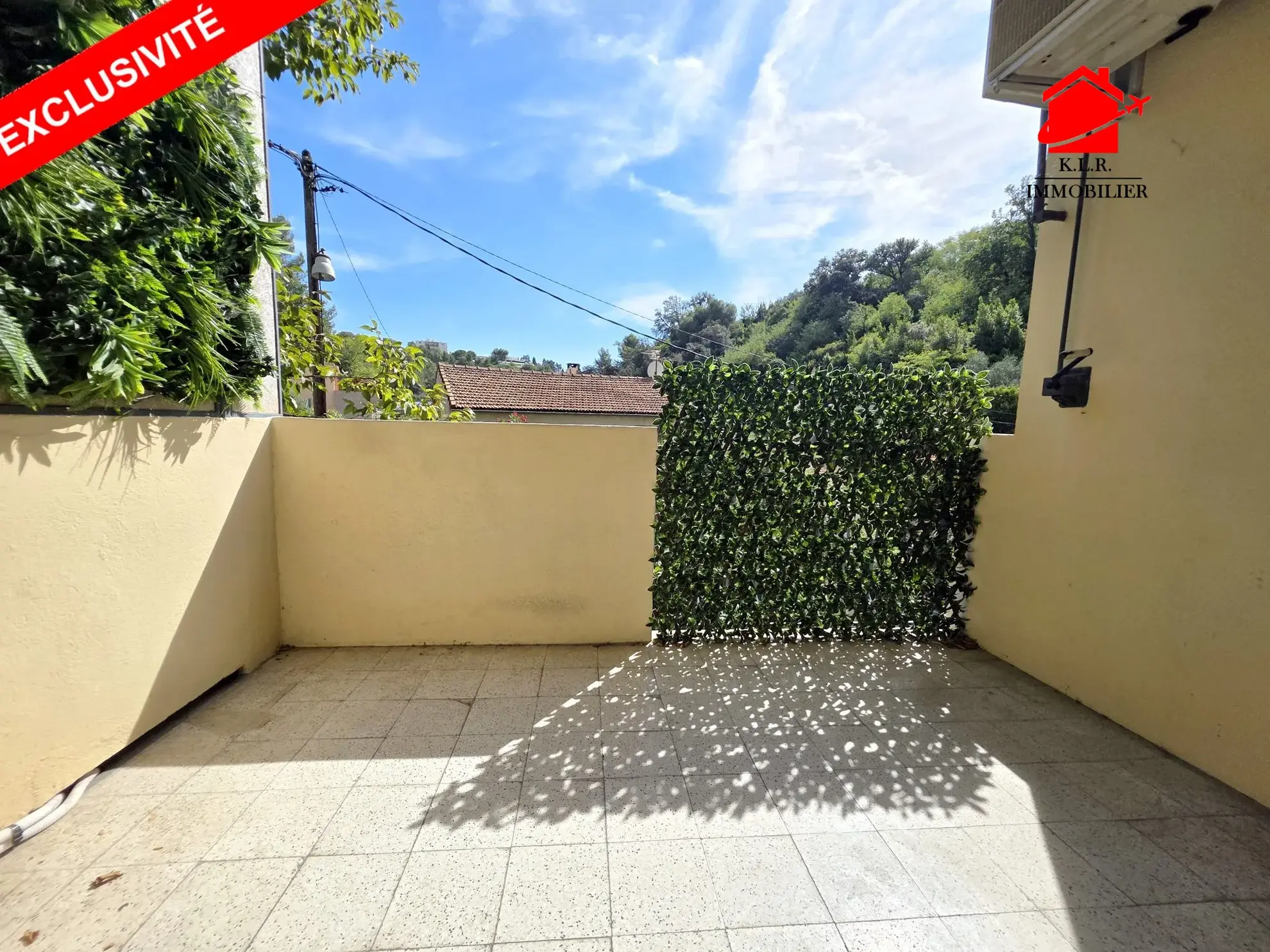 Appartement 2 pièces avec terrasse en vente à Nice, calme et lumineux 