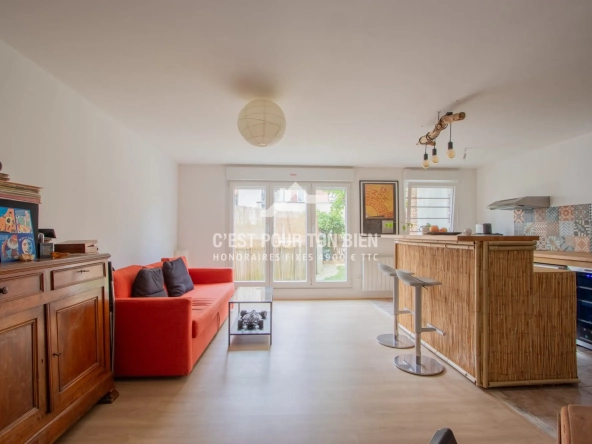 Appartement T2bis avec jardin à Lille Fives - Idéal pour profession libérale