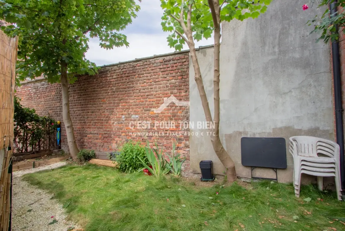Appartement T2bis avec jardin à Lille Fives - Idéal pour profession libérale 