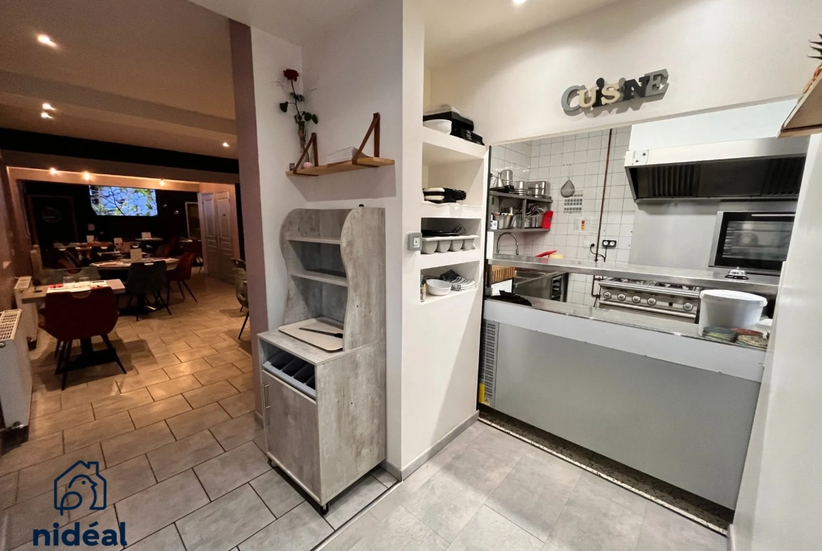 A vendre restaurant traditionnel avec licence IV à Louvignies-Quesnoy 