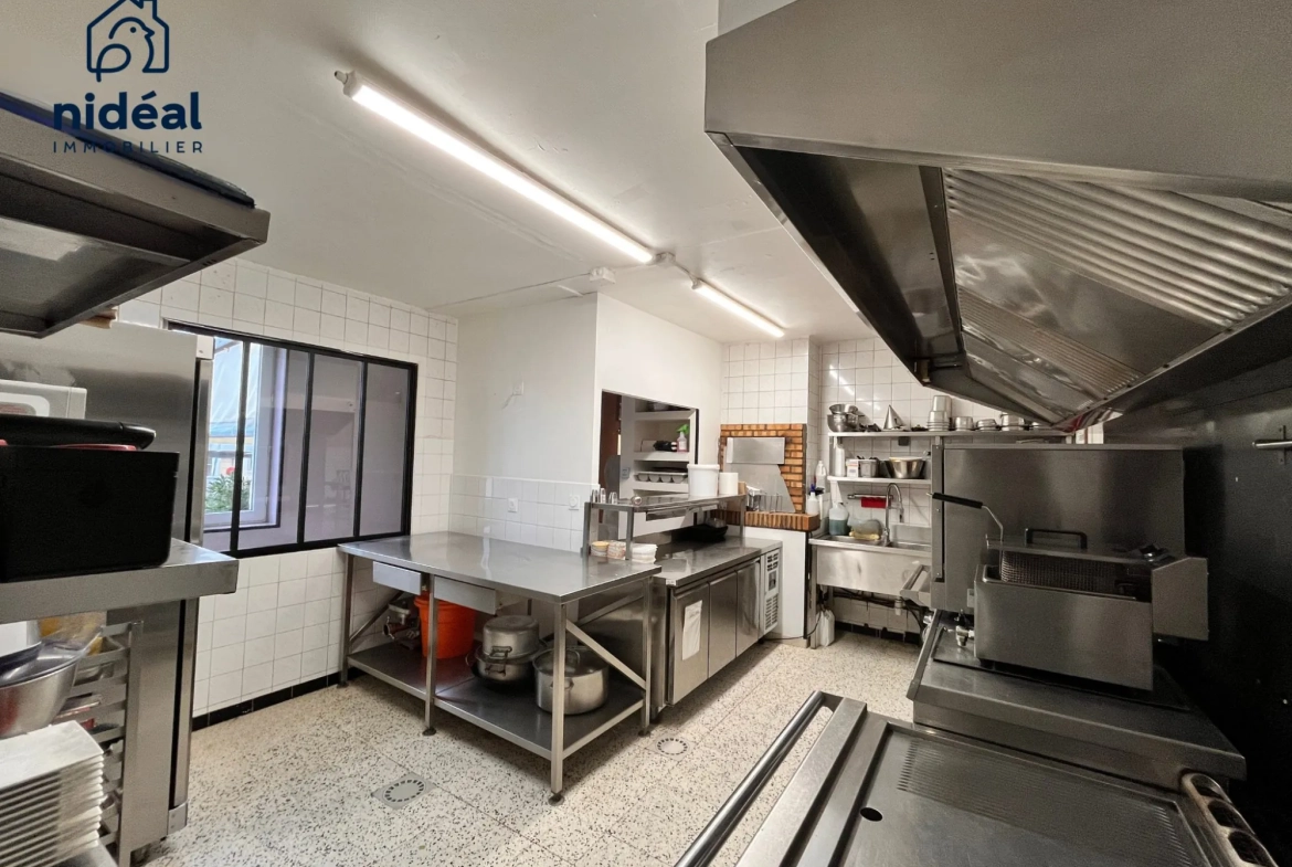 A vendre restaurant traditionnel avec licence IV à Louvignies-Quesnoy 