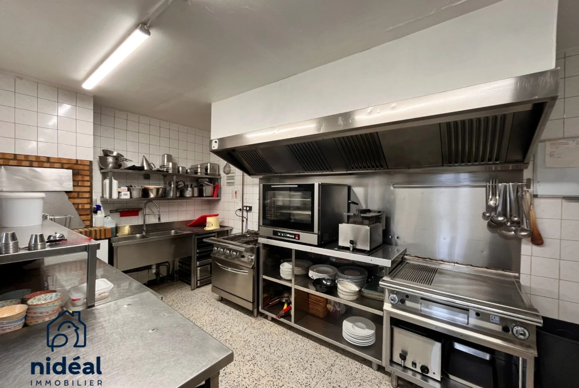 A vendre restaurant traditionnel avec licence IV à Louvignies-Quesnoy 