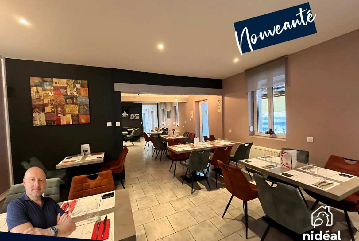 A vendre restaurant traditionnel avec licence IV à Louvignies-Quesnoy 