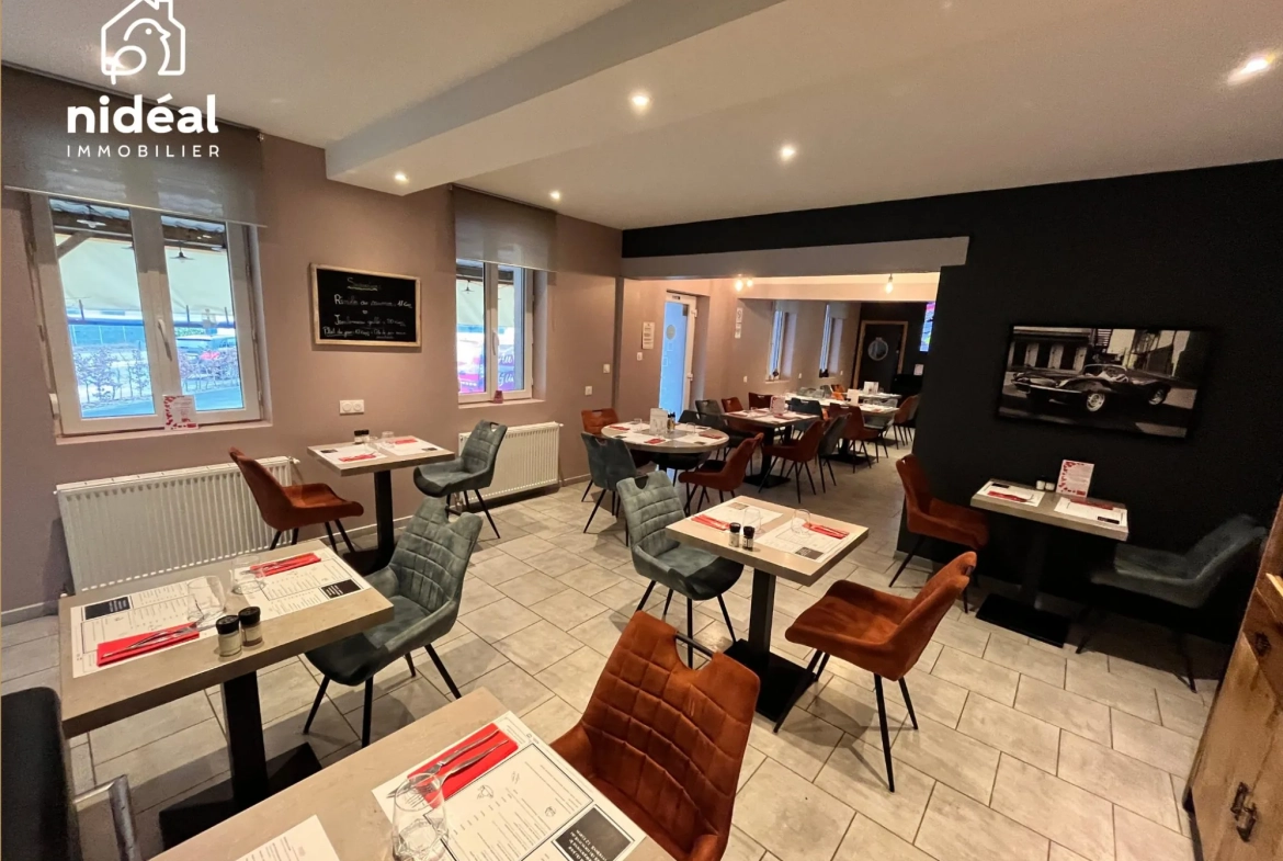 A vendre restaurant traditionnel avec licence IV à Louvignies-Quesnoy 