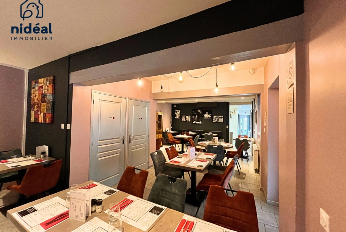 A vendre restaurant traditionnel avec licence IV à Louvignies-Quesnoy 