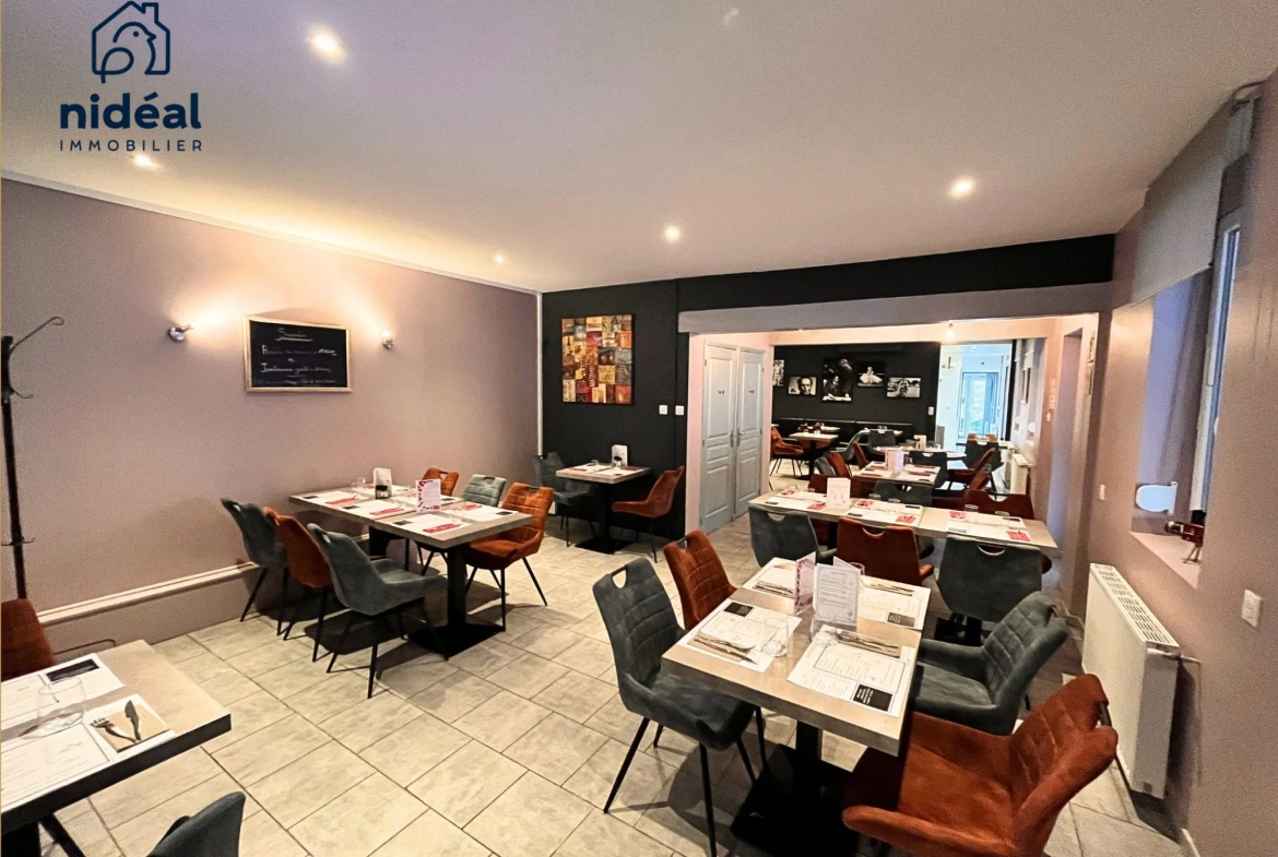 A vendre restaurant traditionnel avec licence IV à Louvignies-Quesnoy 