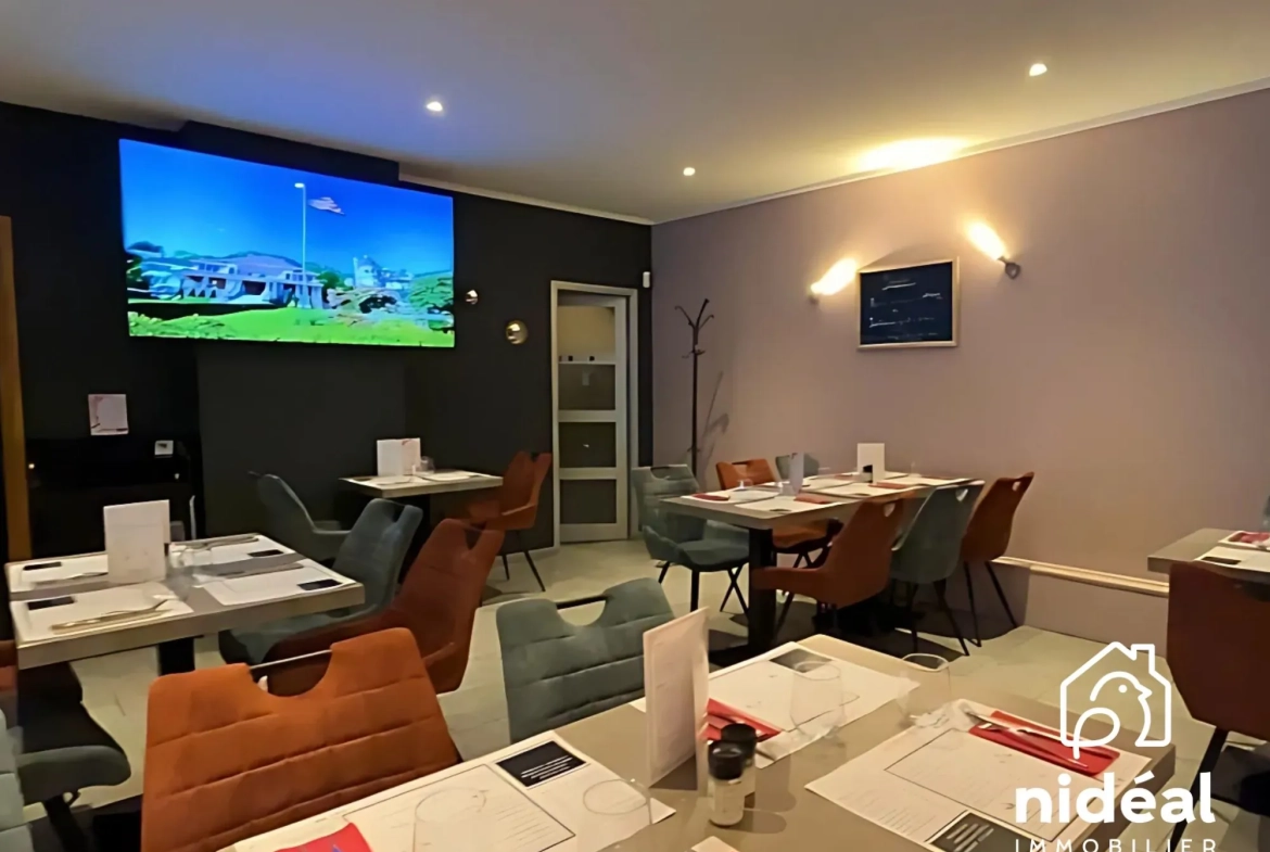A vendre restaurant traditionnel avec licence IV à Louvignies-Quesnoy 