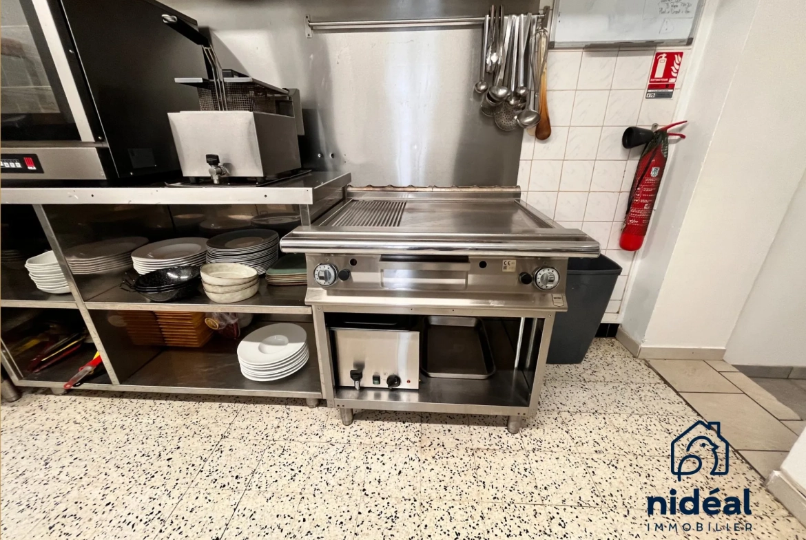 A vendre restaurant traditionnel avec licence IV à Louvignies-Quesnoy 