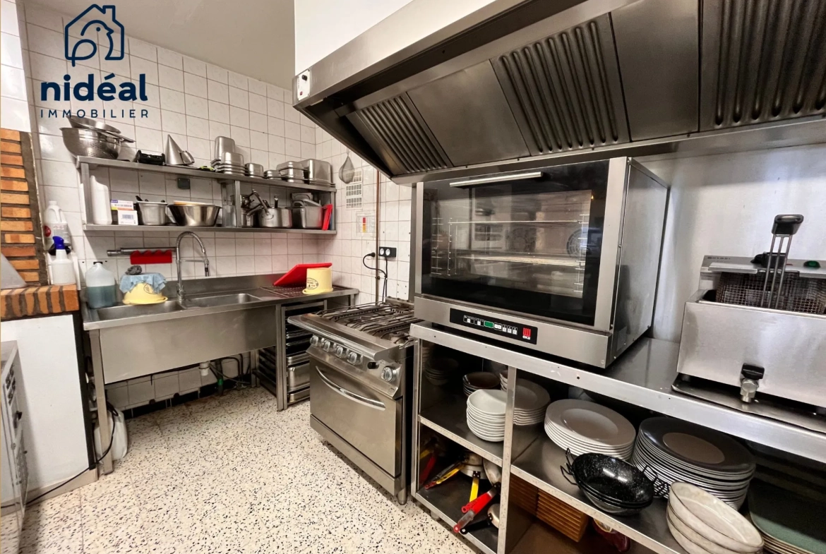 A vendre restaurant traditionnel avec licence IV à Louvignies-Quesnoy 