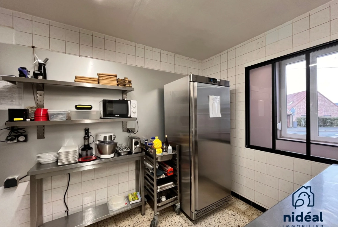 A vendre restaurant traditionnel avec licence IV à Louvignies-Quesnoy 