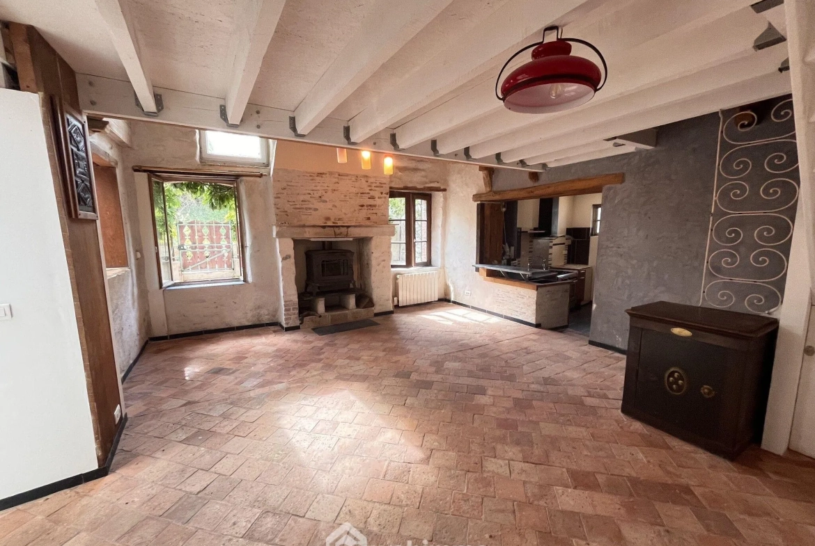 Maison de charme de 89,50 m² à Chalonnes-sur-Loire, proche commodités 