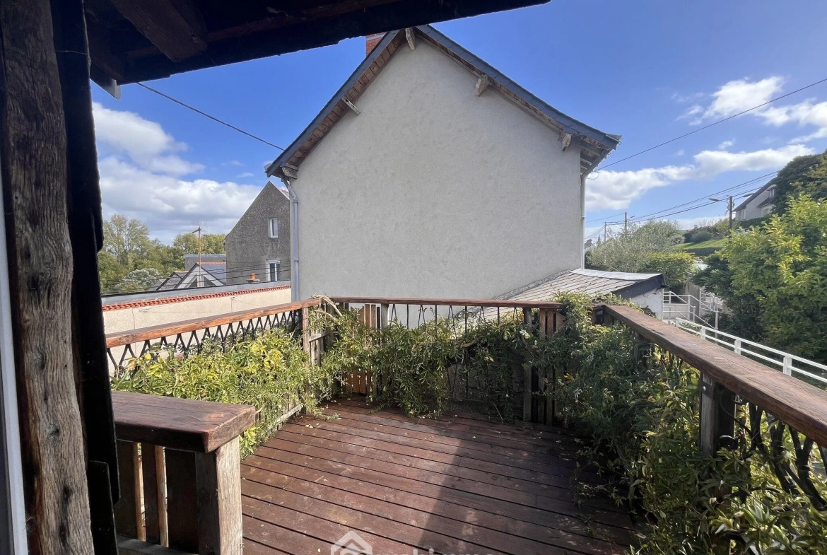 Maison de charme de 89,50 m² à Chalonnes-sur-Loire, proche commodités 