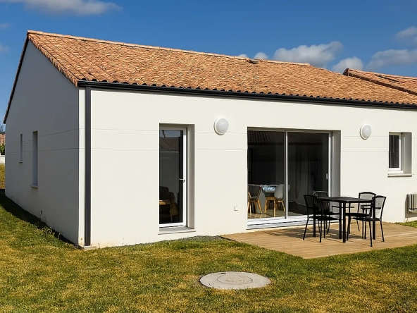 Maison moderne de 83m² à Longeville-sur-Mer, proche plages et commerces
