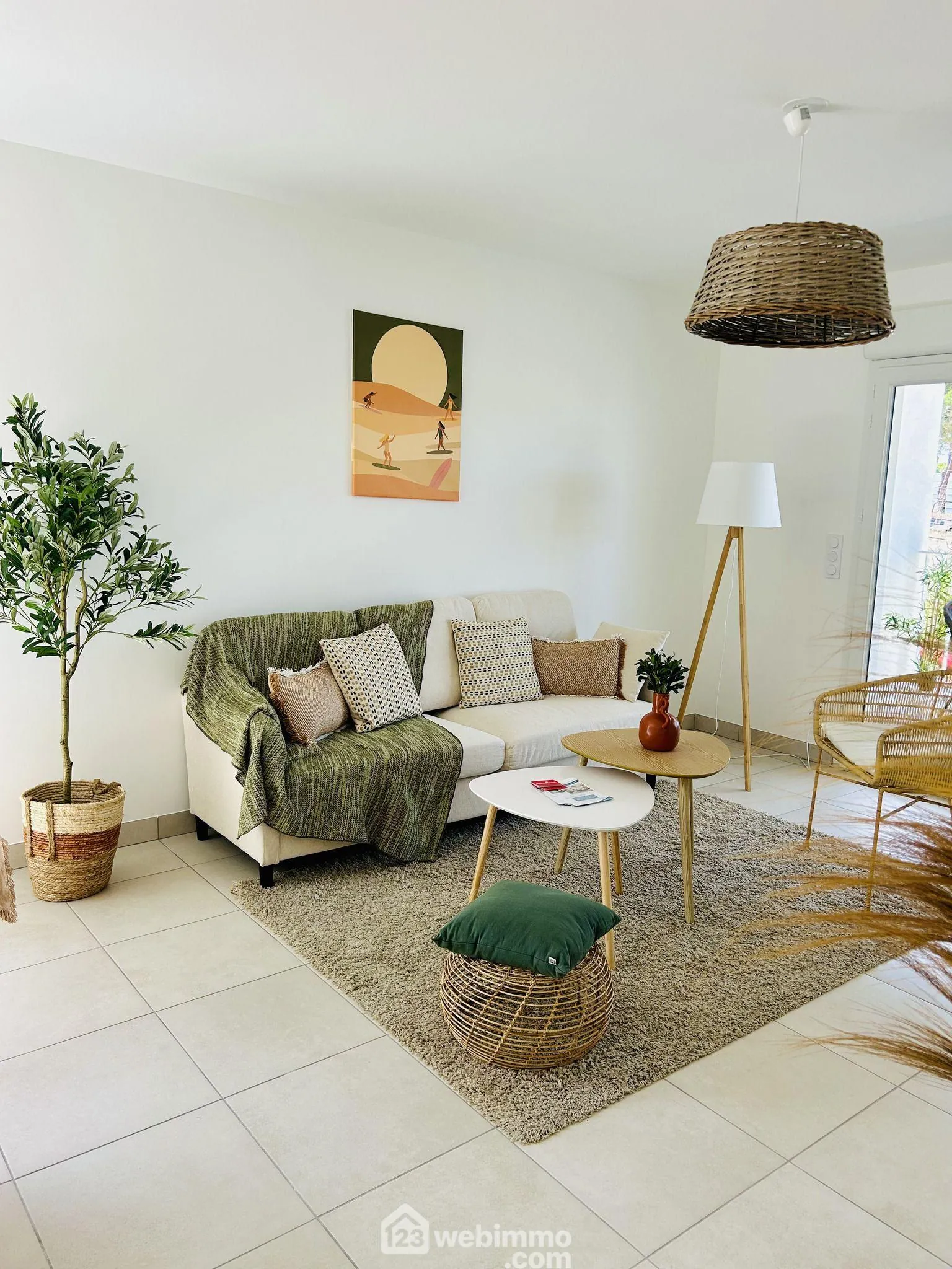 Magnifique appartement neuf 3 pièces avec loggia à Agde 
