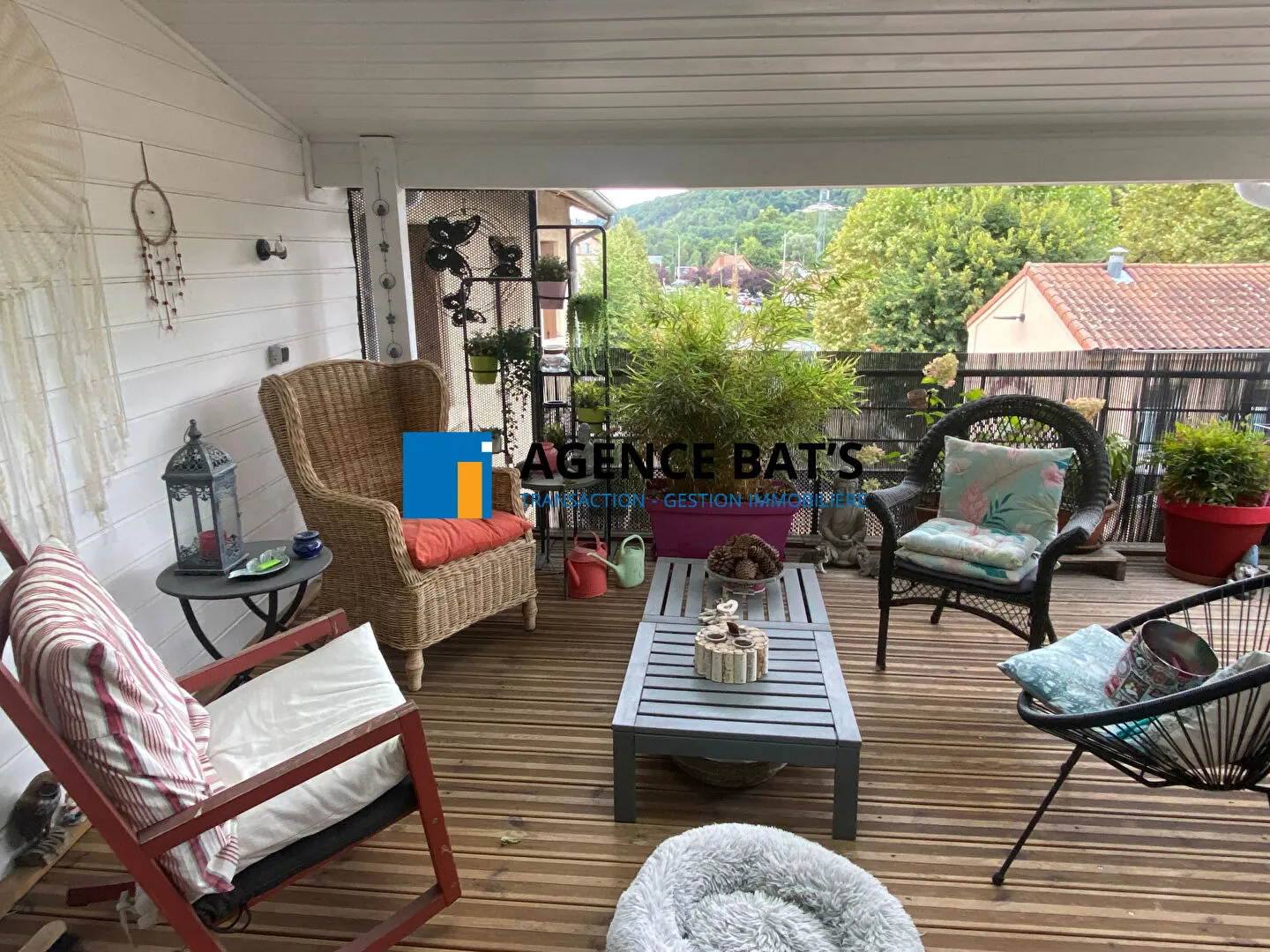 Bel appartement F5 avec terrasse et garage à La Fouillouse 