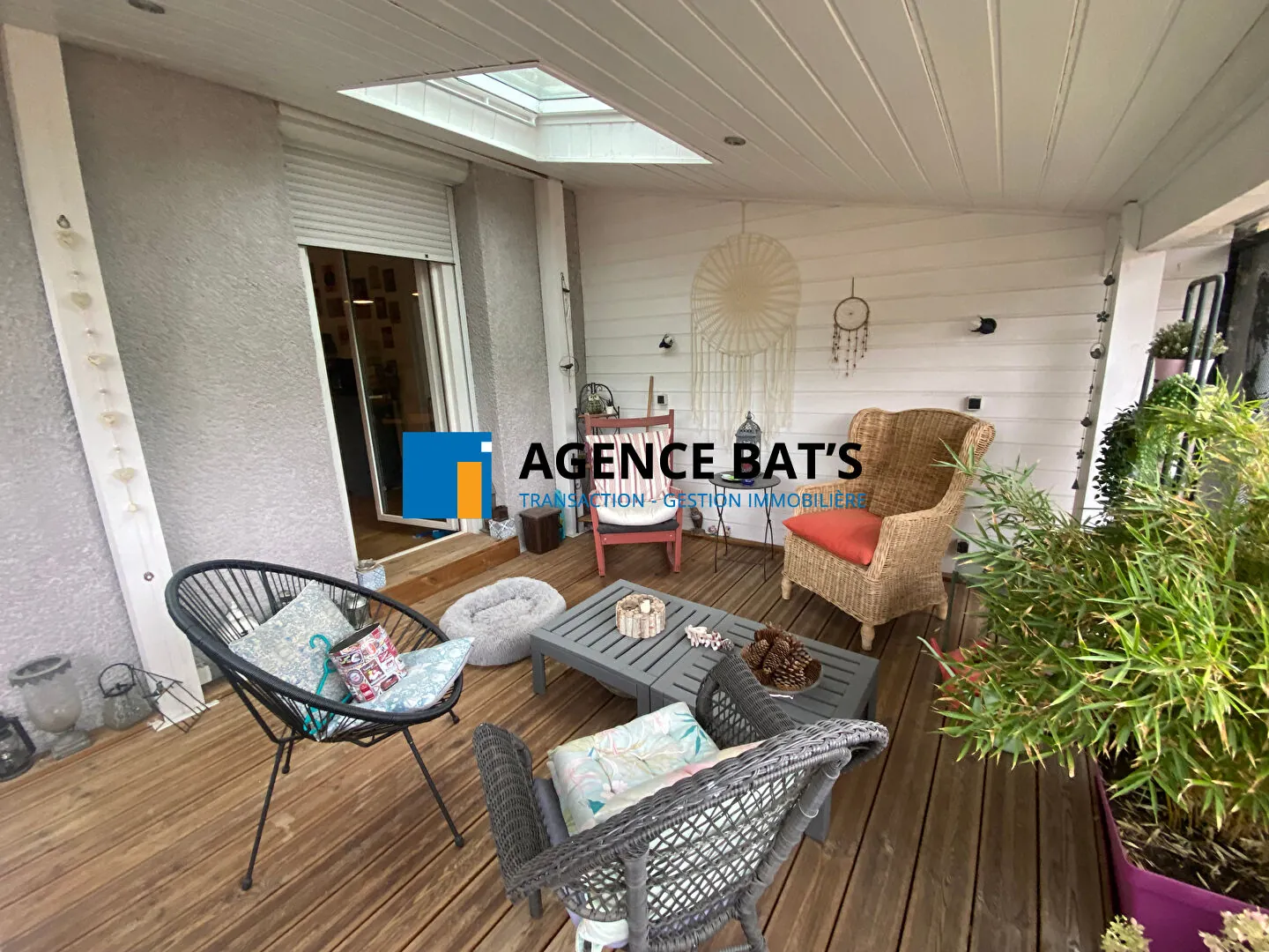 Bel appartement F5 avec terrasse et garage à La Fouillouse 