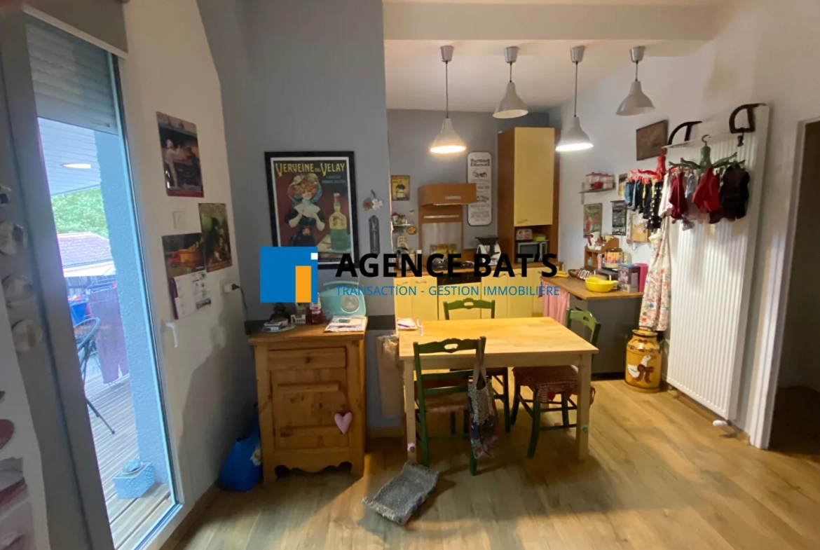 Bel appartement F5 avec terrasse et garage à La Fouillouse 