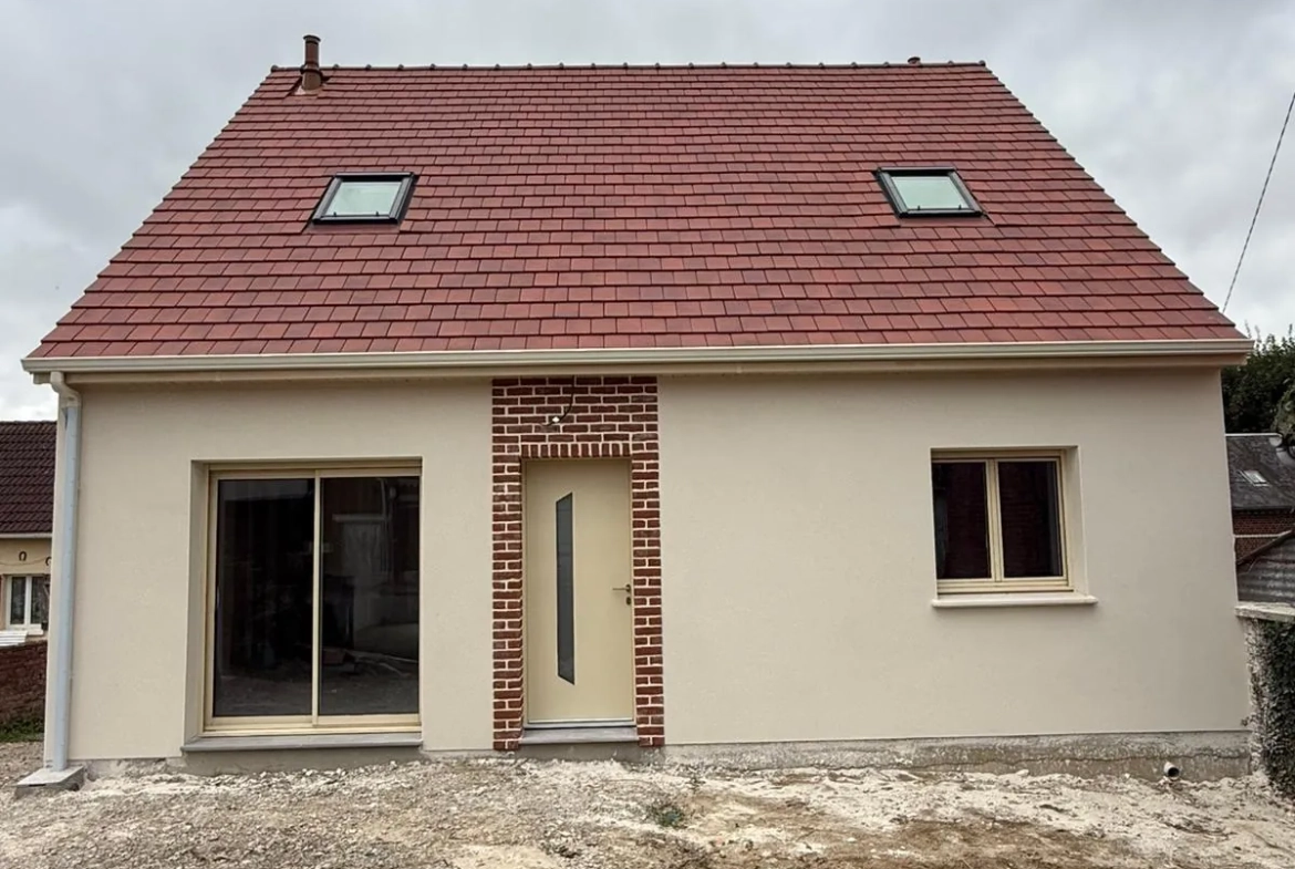 Maison neuve sur-mesure avec terrain à Foulangues – Performance énergétique RE 2020 