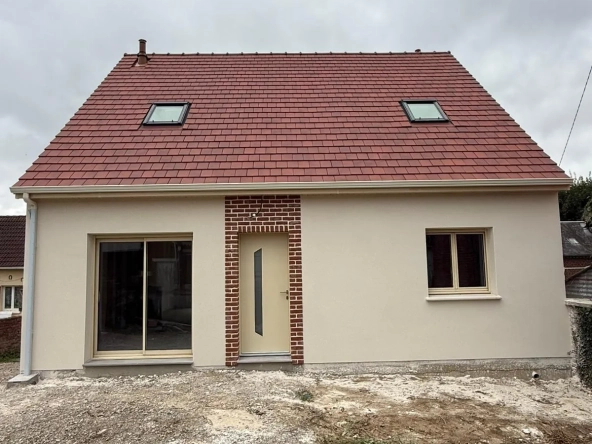 Maison neuve sur-mesure avec terrain à Foulangues – Performance énergétique RE 2020
