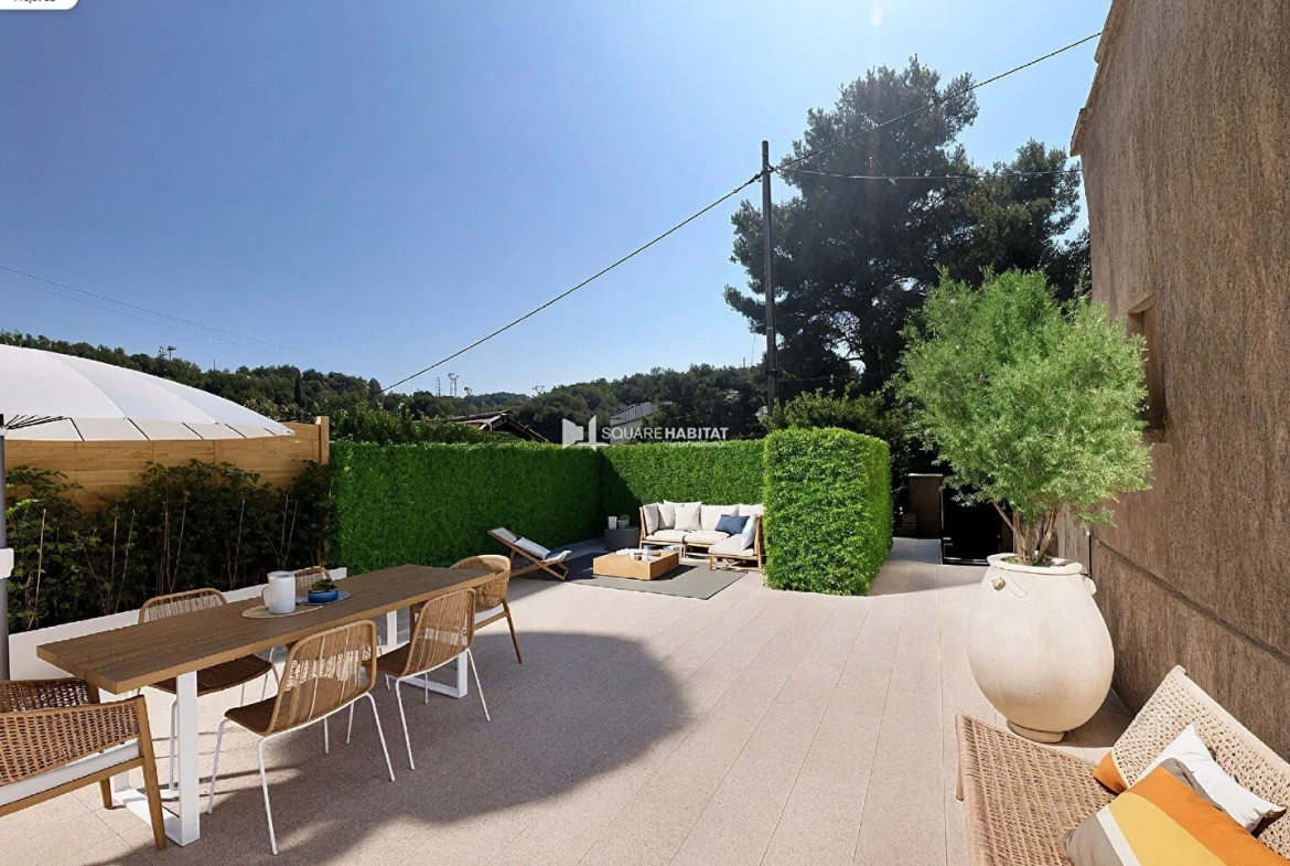 Maison à rénover de 72 m² avec dépendance et jardin à Septèmes-les-Vallons 