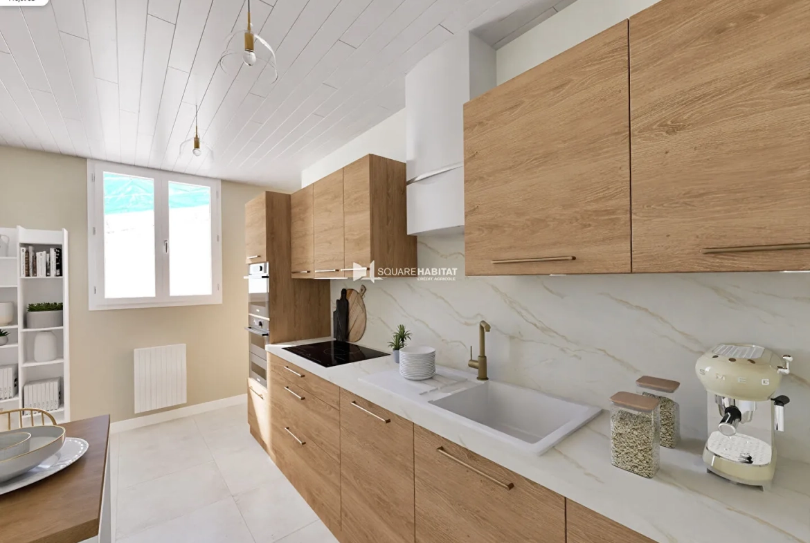 Maison à rénover de 72 m² avec dépendance et jardin à Septèmes-les-Vallons 