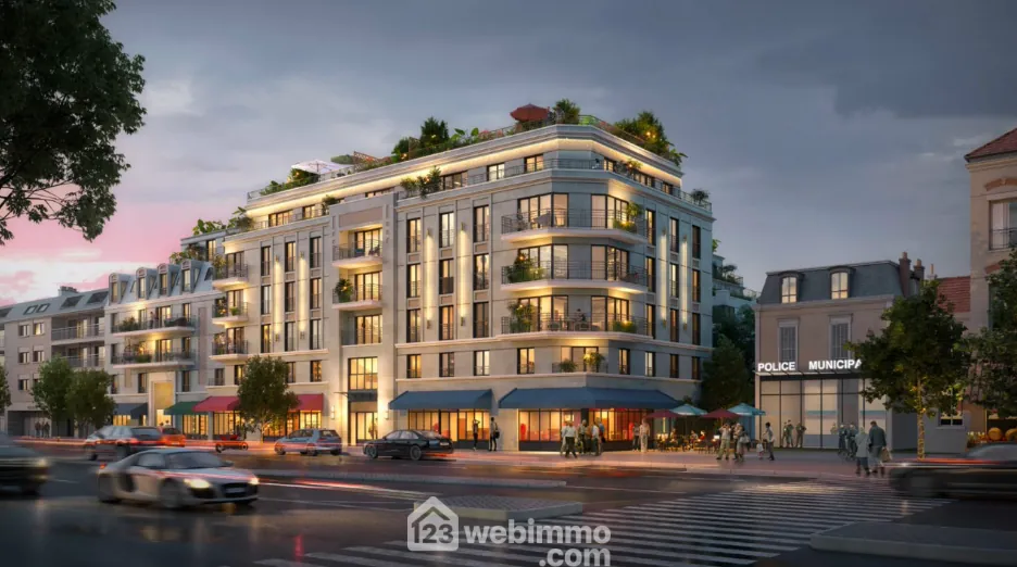 Appartement 2 pièces à Champigny-sur-Marne avec balcon et parking privé 