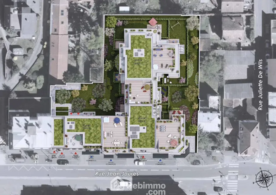 Appartement 2 pièces à Champigny-sur-Marne avec balcon et parking privé 