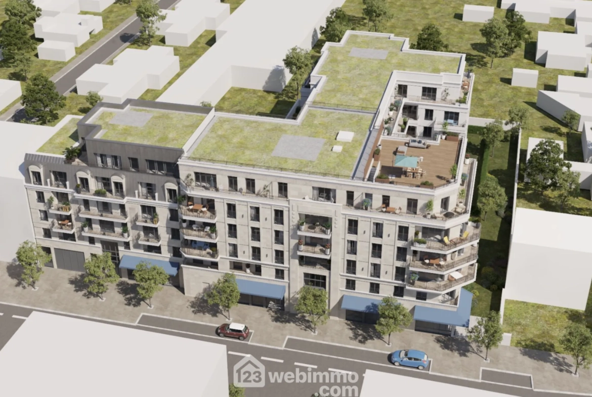 Appartement 2 pièces à Champigny-sur-Marne avec balcon et parking privé 