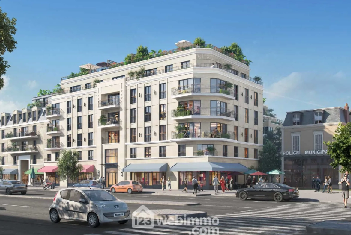 Appartement 2 pièces à Champigny-sur-Marne avec balcon et parking privé 
