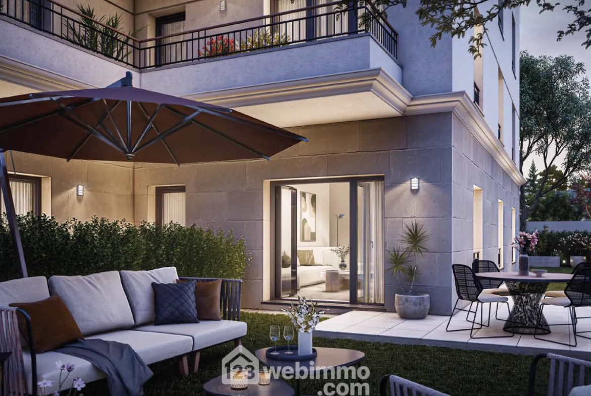 Appartement 2 pièces à Champigny-sur-Marne avec balcon et parking privé 
