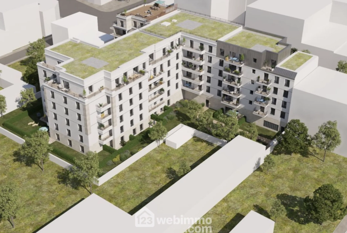 Appartement 2 pièces à Champigny-sur-Marne avec balcon et parking privé 
