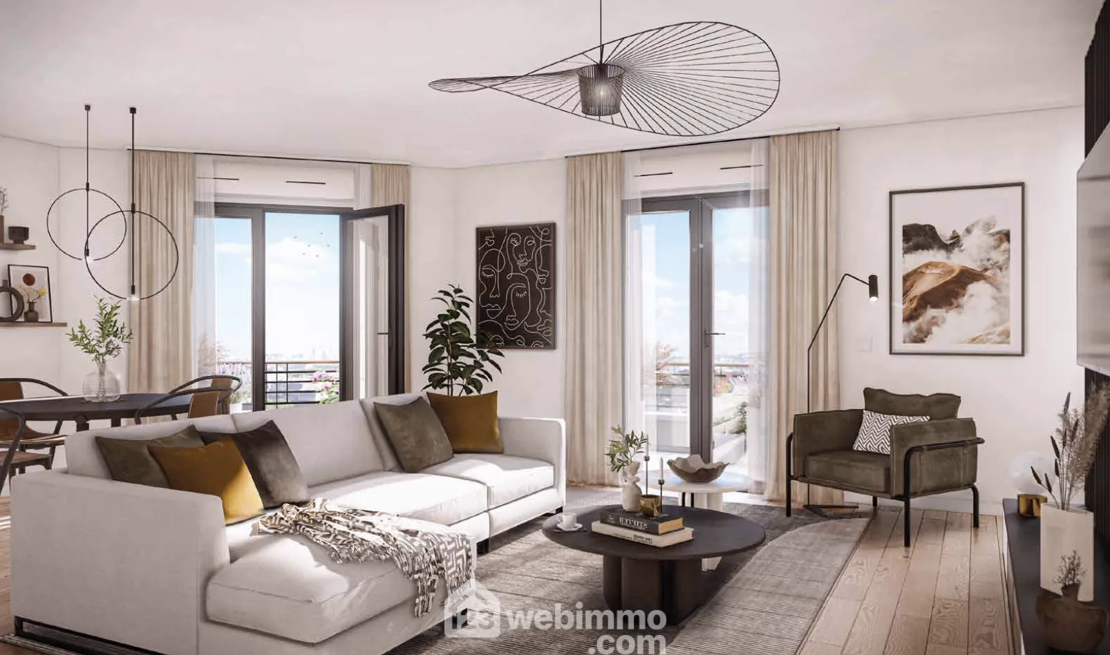 Appartement 2 pièces à Champigny-sur-Marne avec balcon et parking privé 