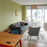 Appartement lumineux de 2 chambres à Fécamp, proche commerces